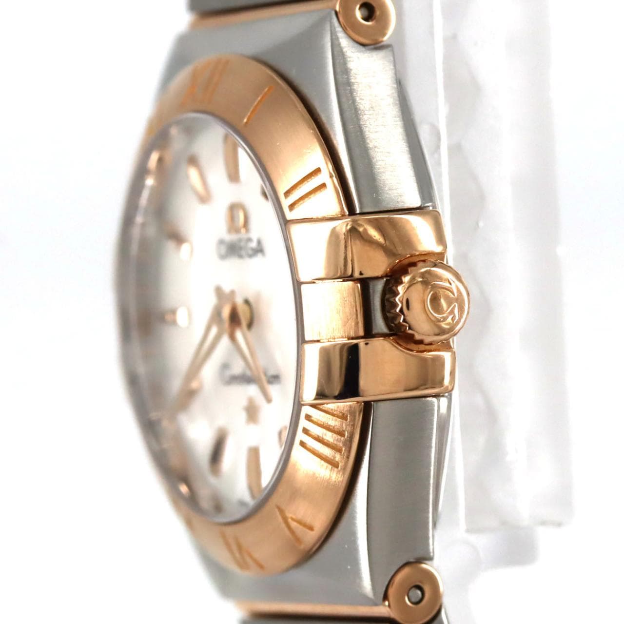 オメガ コンステレーションブラッシュ RGコンビ 123.20.24.60.05.001 SSxPG クォーツ