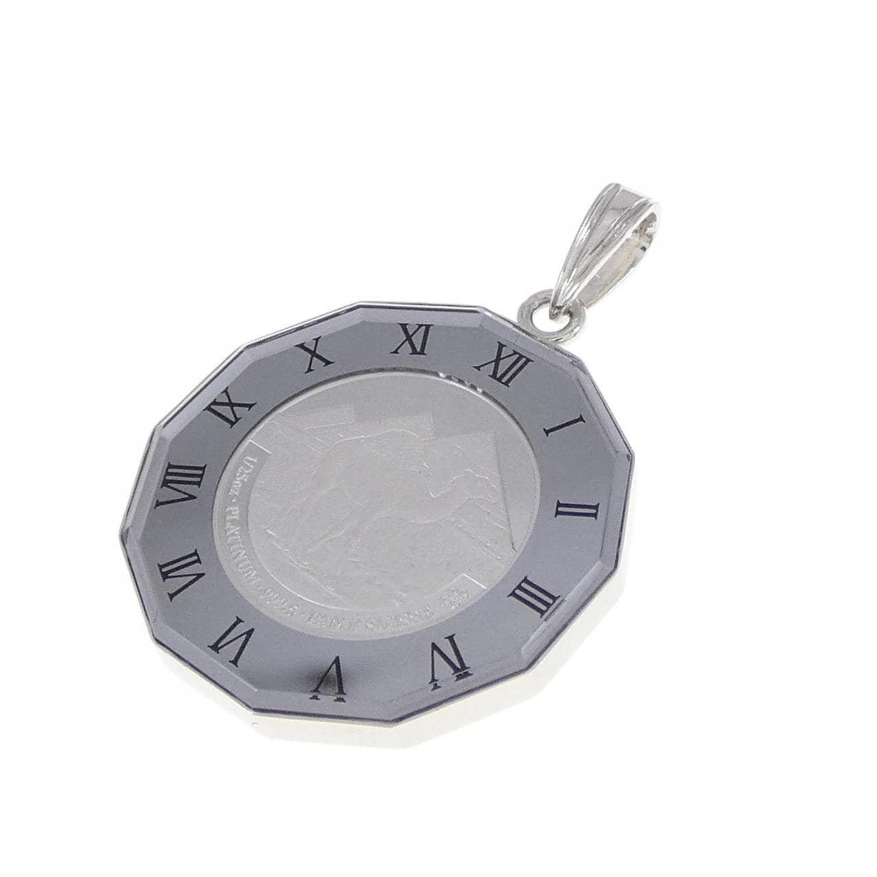 [BRAND NEW] PT (frame) coin pendant