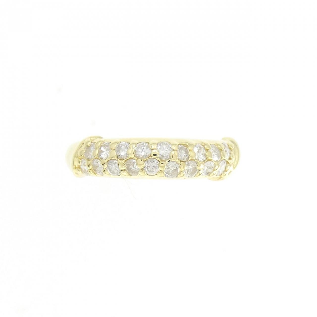 K18YG ダイヤモンド リング 0.32CT