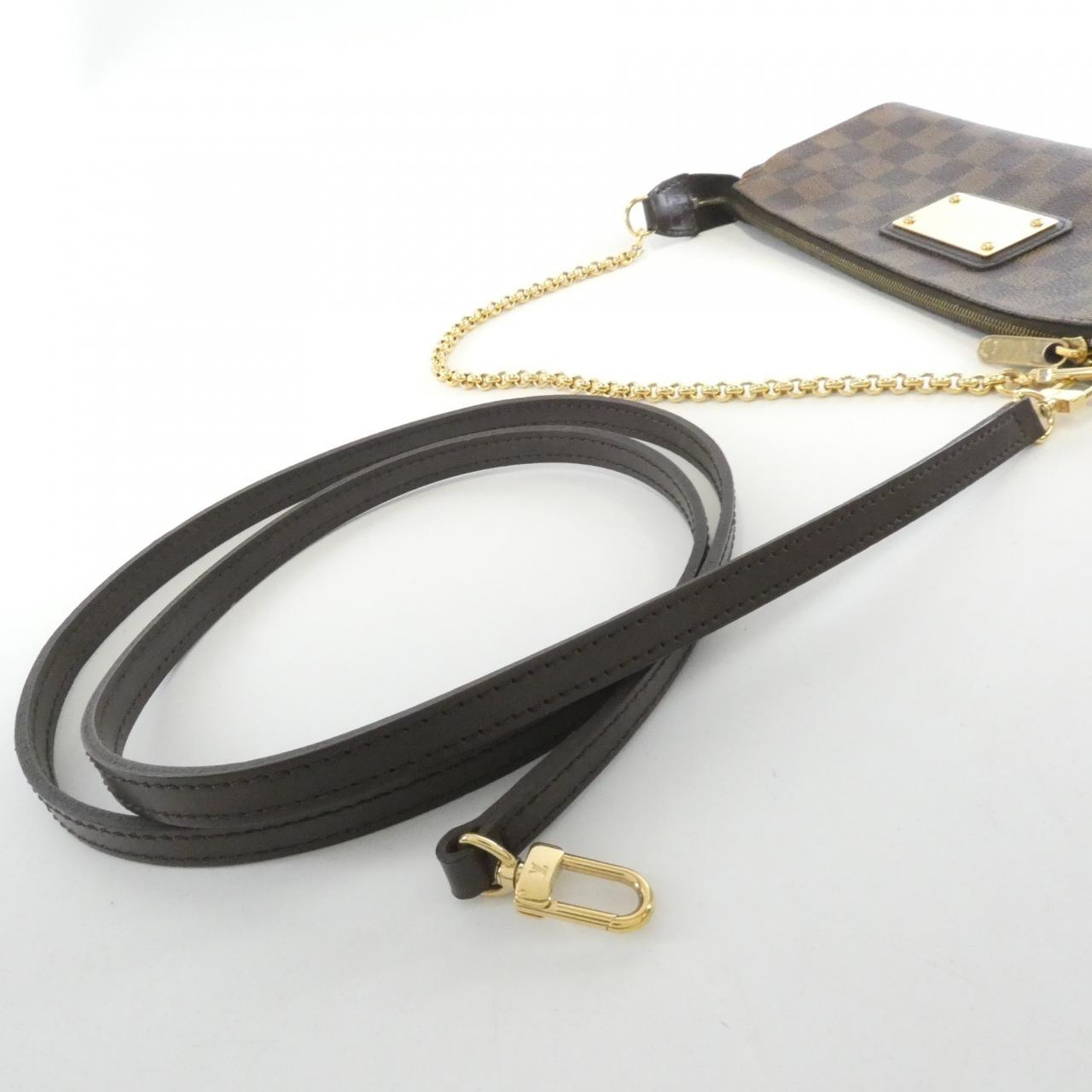 ルイヴィトン ダミエ エヴァ N55213 ショルダーバッグ