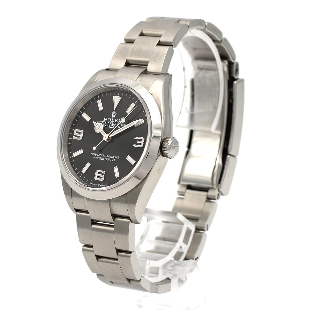 ロレックス エクスプローラーI 124270 SS 自動巻 ランダム番