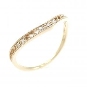 アガット ダイヤモンド リング 0.05CT