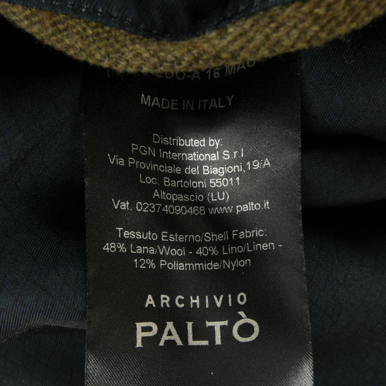 パルト PALTO コート