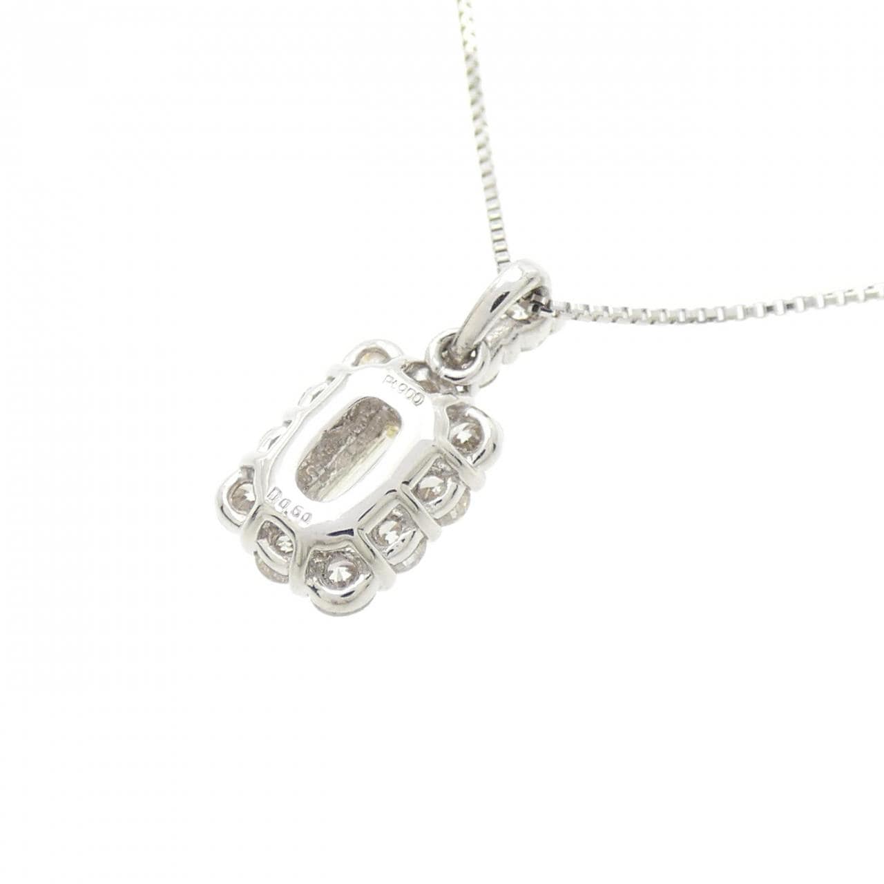 【新品】PT900/PT850 ダイヤモンド ネックレス 0.50CT