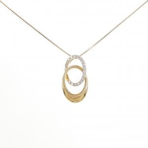 K18YG ダイヤモンド ネックレス 0.30CT