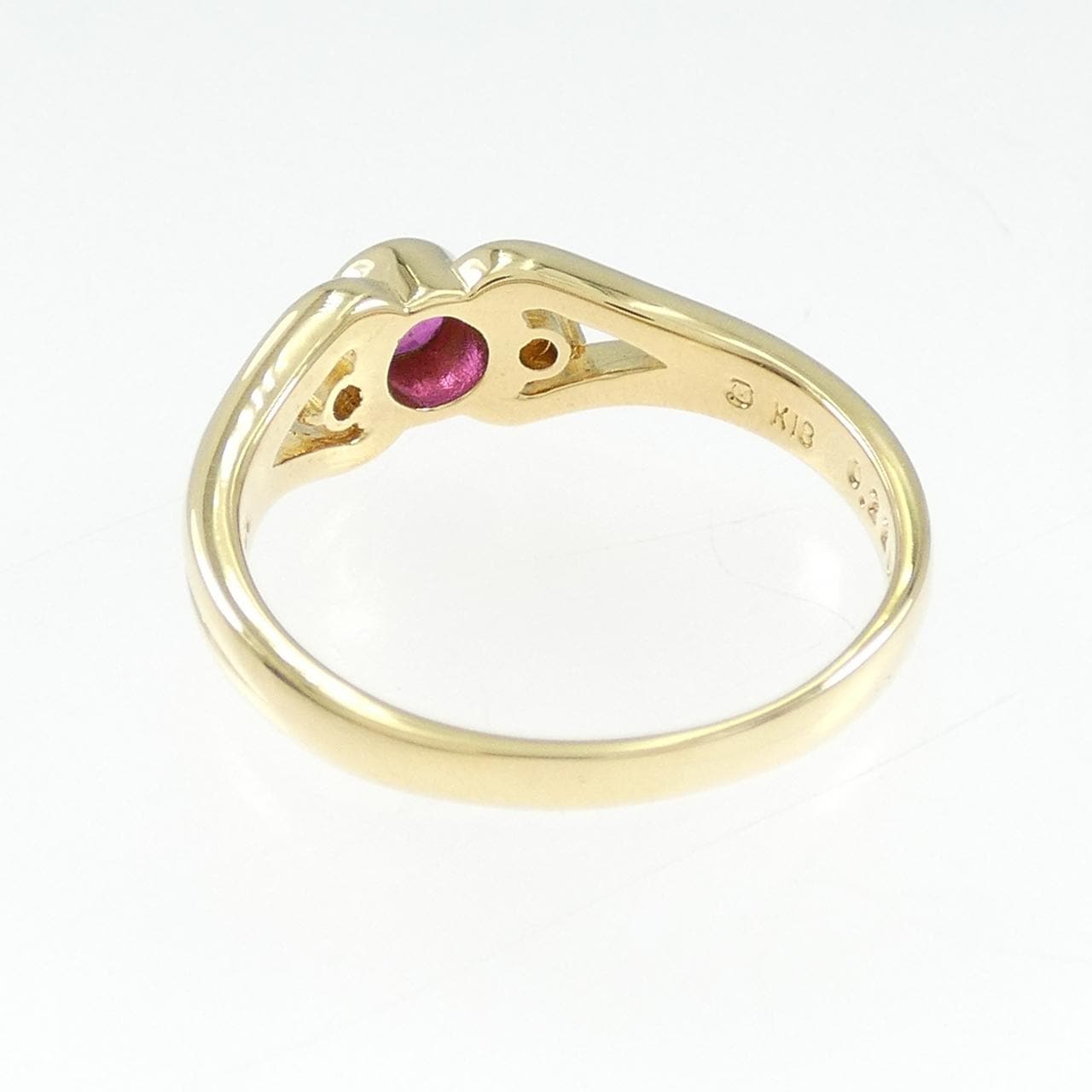 ミキモト ルビー リング 0.22CT