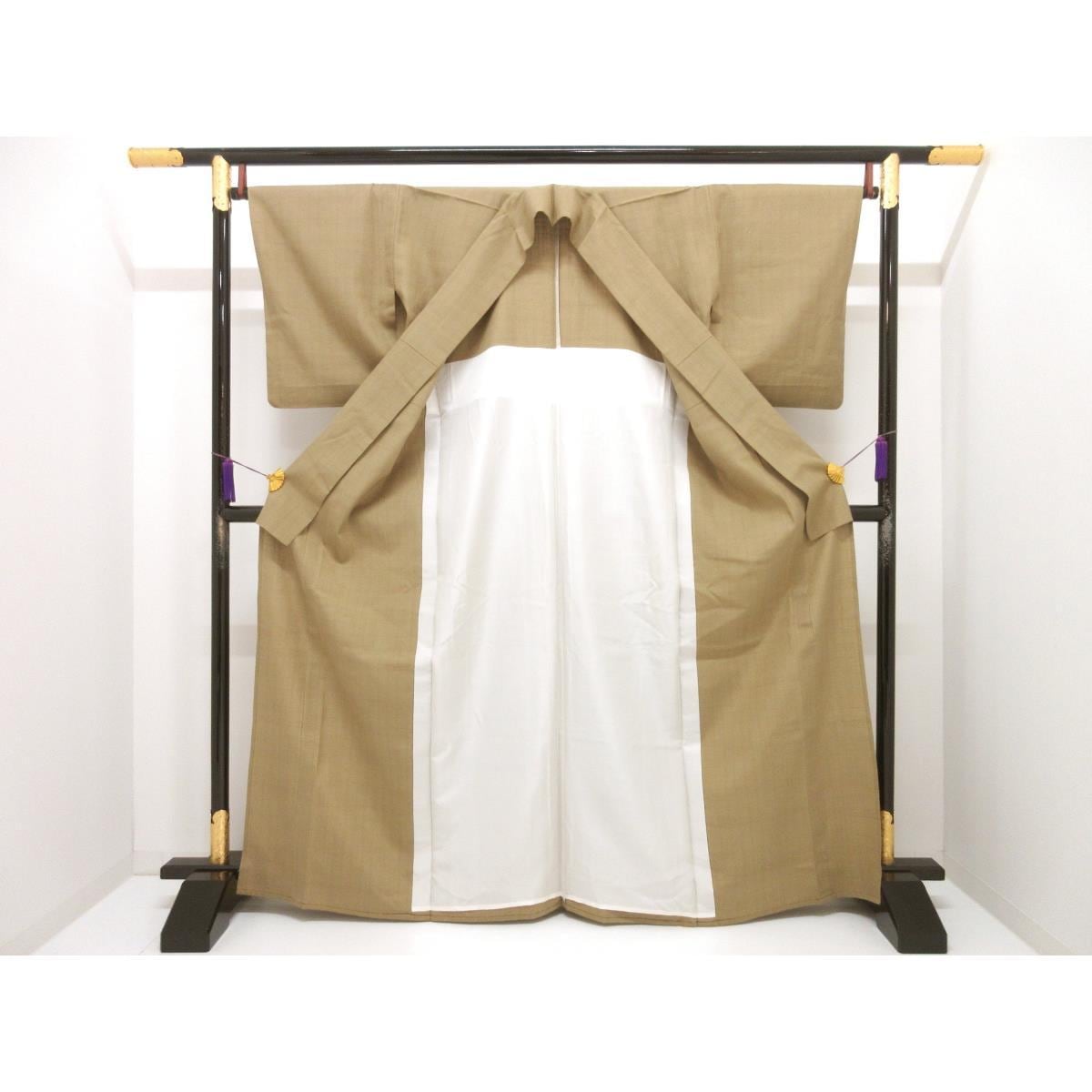 単衣　紬織　身幅Ｌ寸