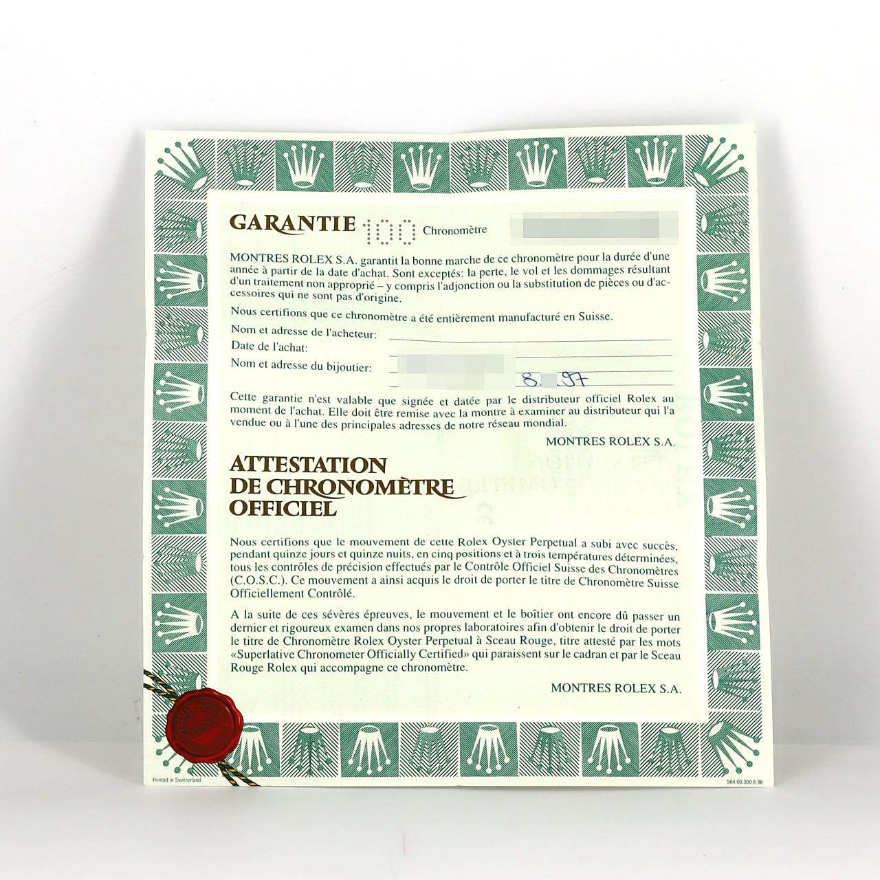 ロレックス デイトジャスト 16233G SSxYG 自動巻 T番