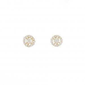 【リメイク】K18YG ダイヤモンド ピアス 0.40CT