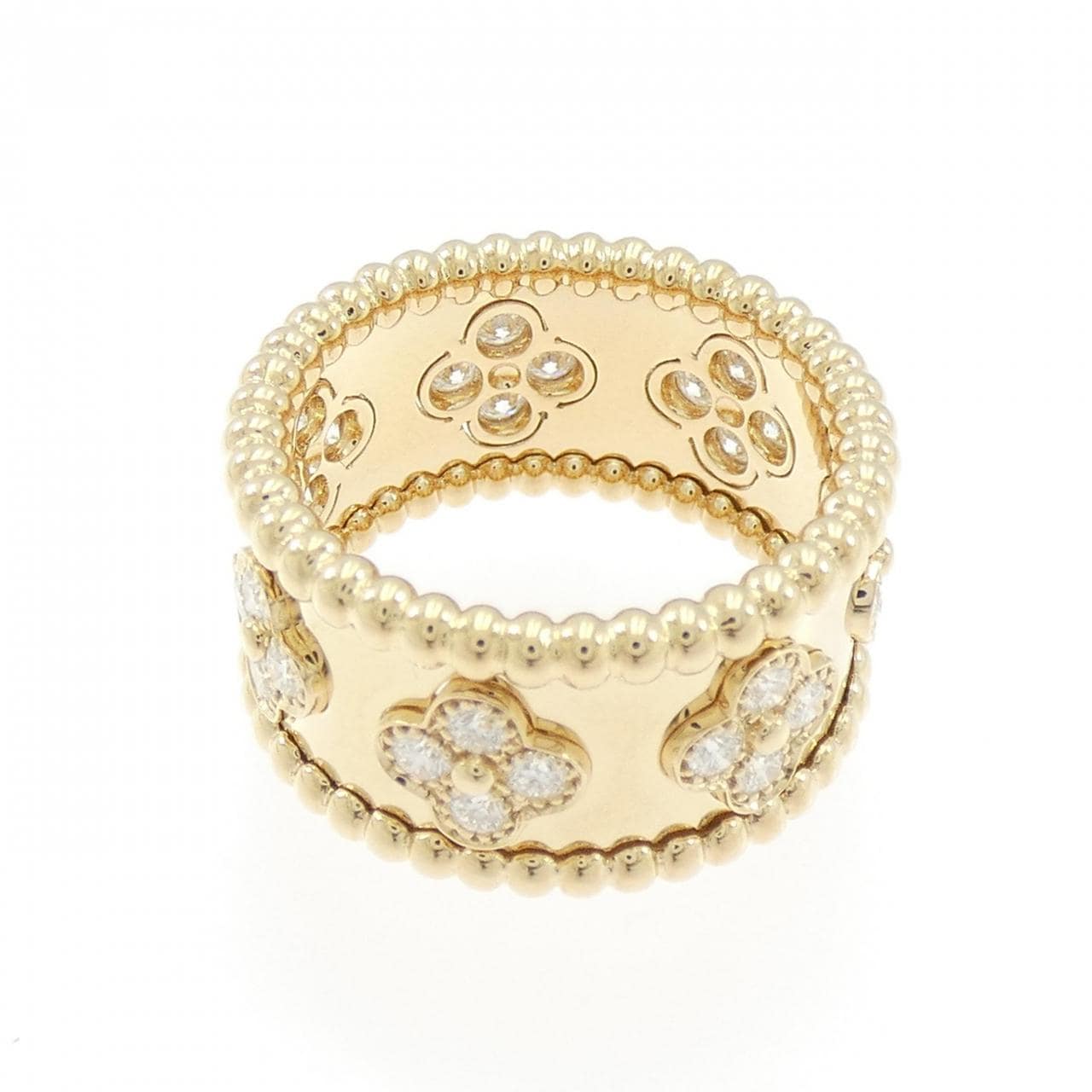 ヴァンクリーフ&アーペル ペルレ クローバー ミディアム リング