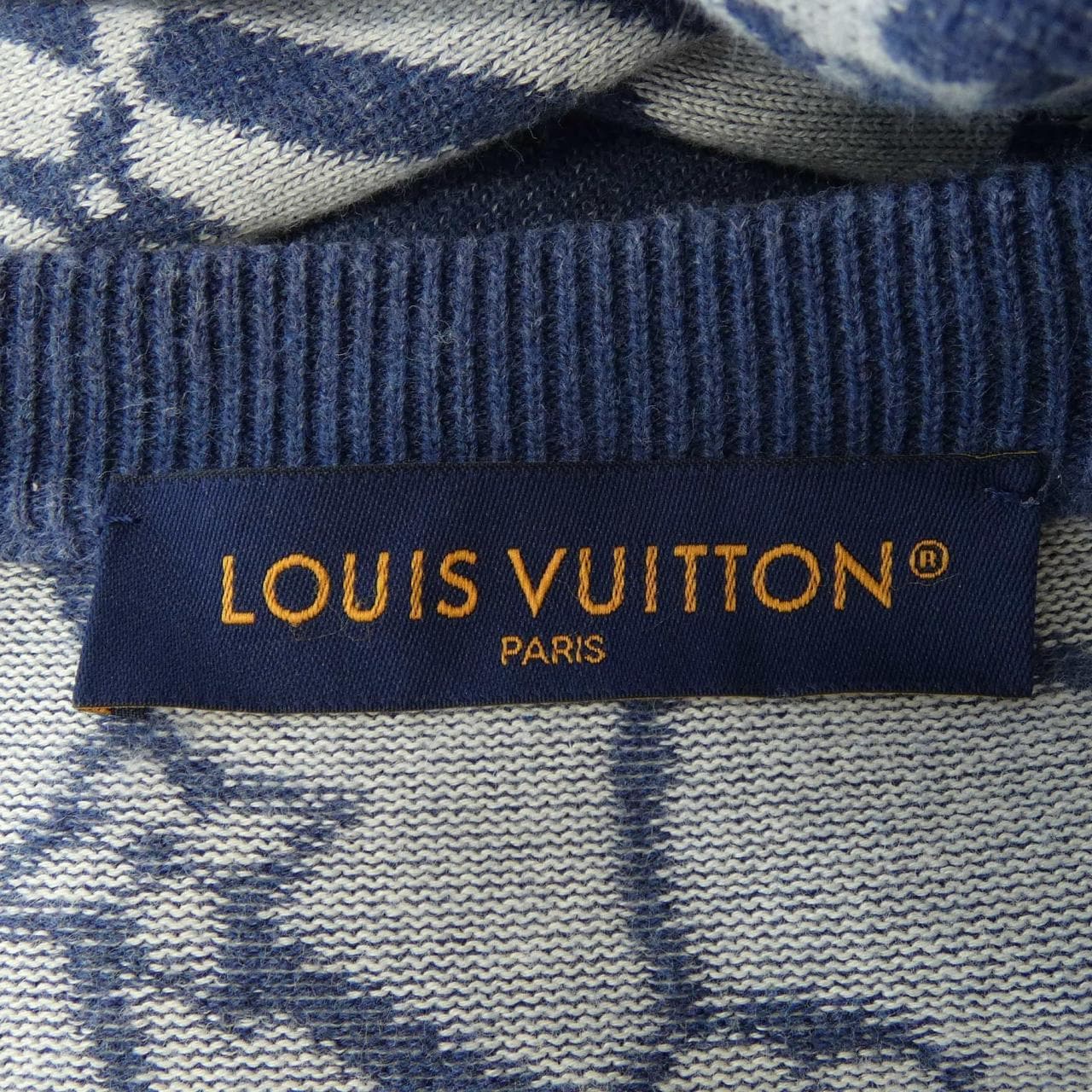 ルイヴィトン LOUIS VUITTON コットンショートスリーブクルーネック HRN16WAUR ニット