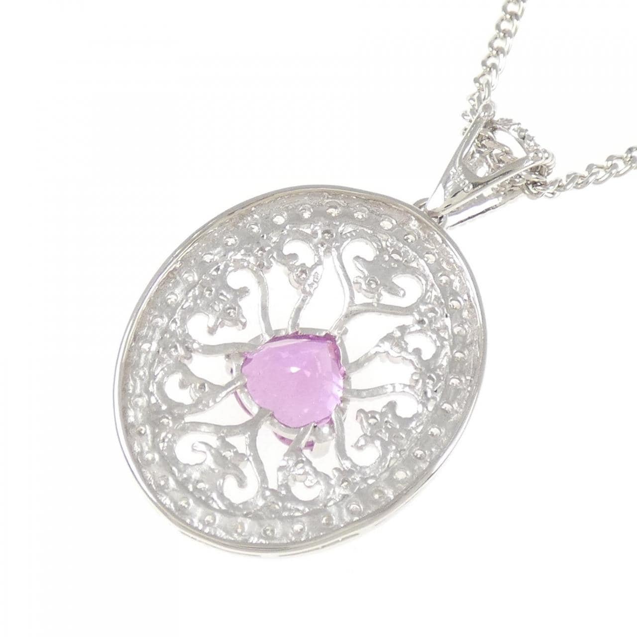 PT900/PT850 サファイヤ ネックレス 2.05CT