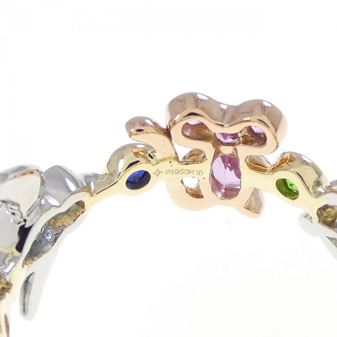 ジーエスティービー カラーストーン リング