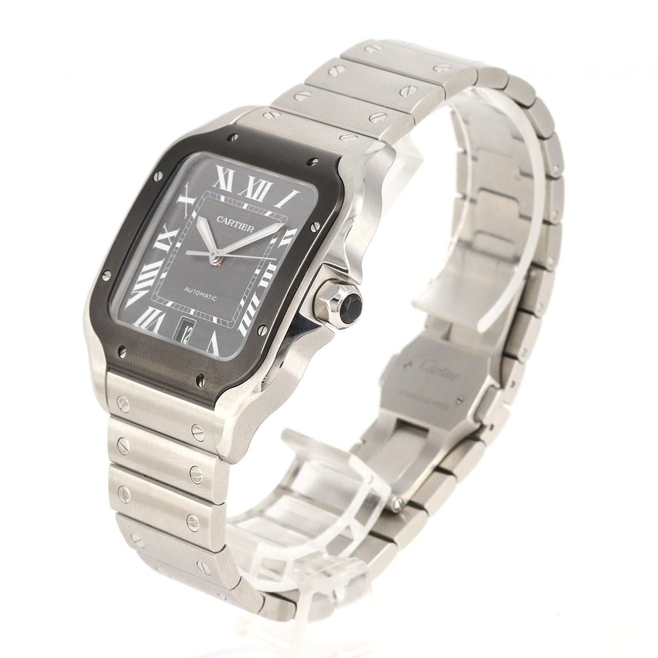 カルティエ サントス･ドゥ･カルティエ LM WSSA0037 SS 自動巻