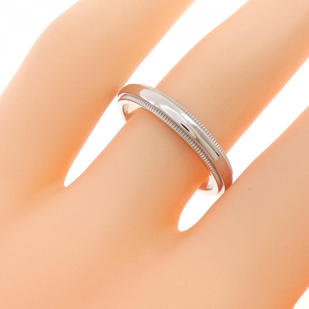 ティファニー ミルグレイン リング