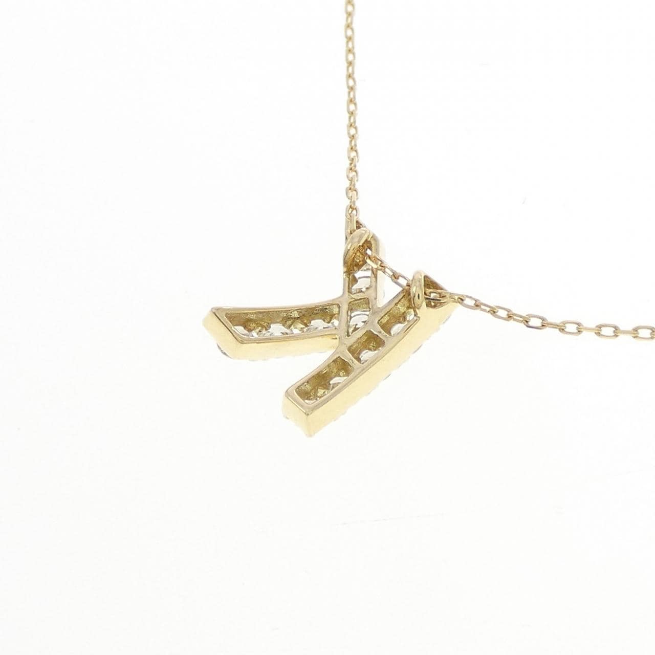 アーカー プルミエトワール イニシャル ネックレス 0.22CT