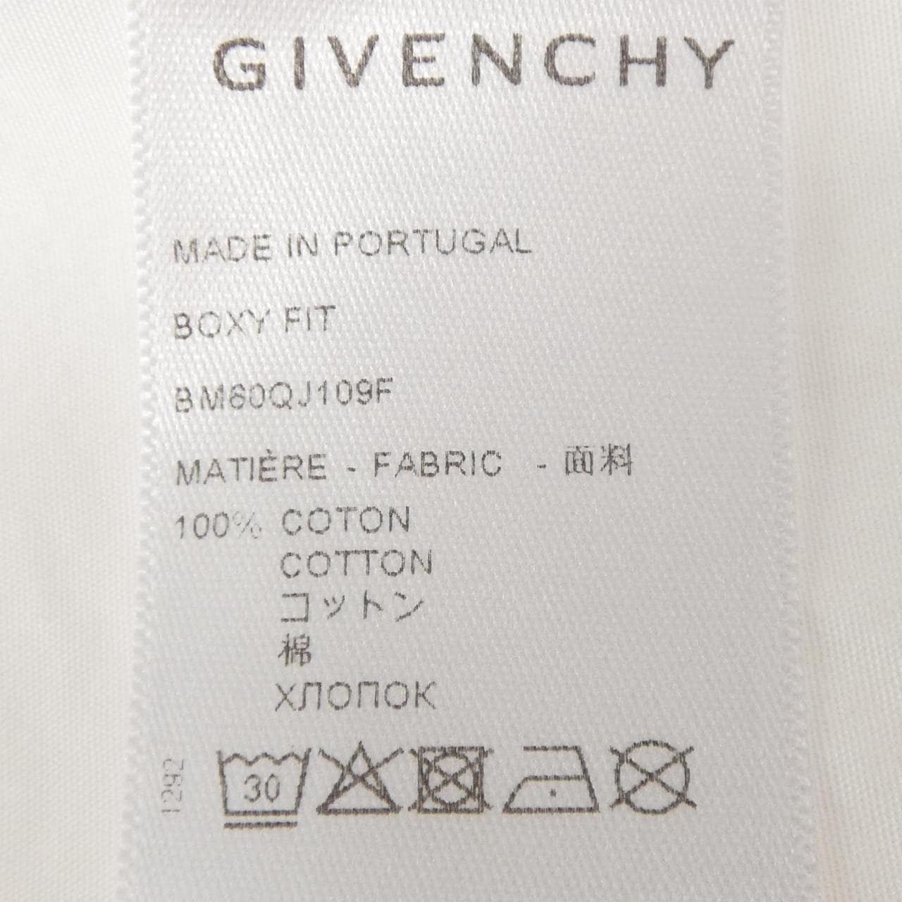 ジバンシー GIVENCHY BM60QJ109F シャツ