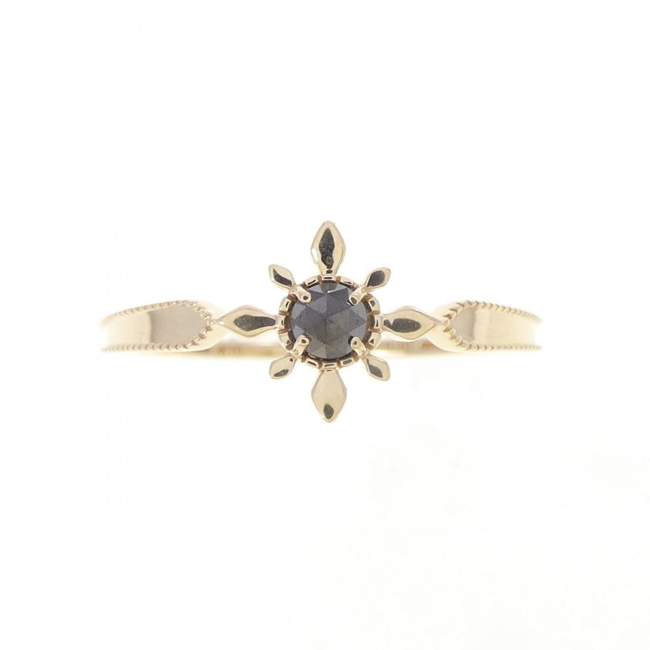 K10YG ダイヤモンド リング 0.10CT