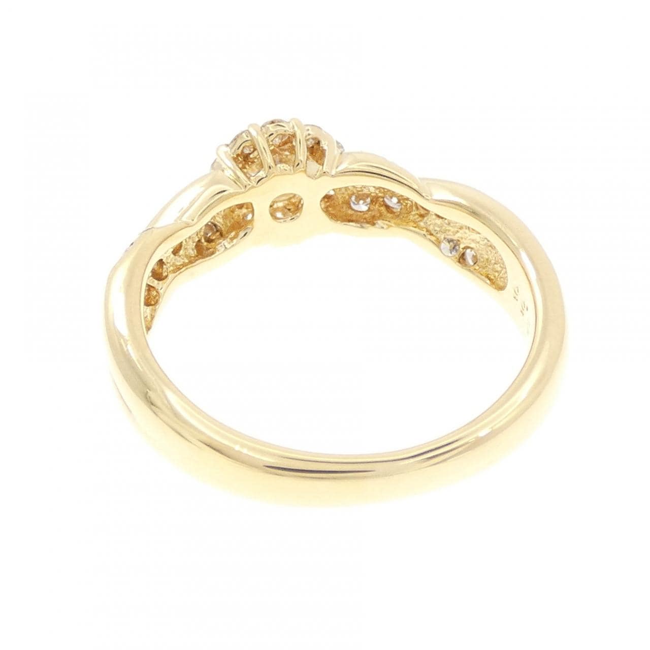 K18YG ダイヤモンド リング 0.55CT