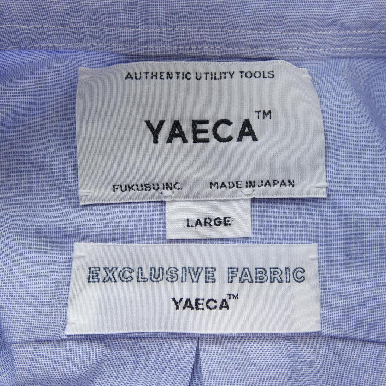 ヤエカ YAECA 14121 シャツ