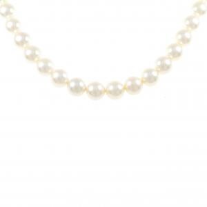 シルバークラスプ アコヤパール ネックレス 7.5-8mm