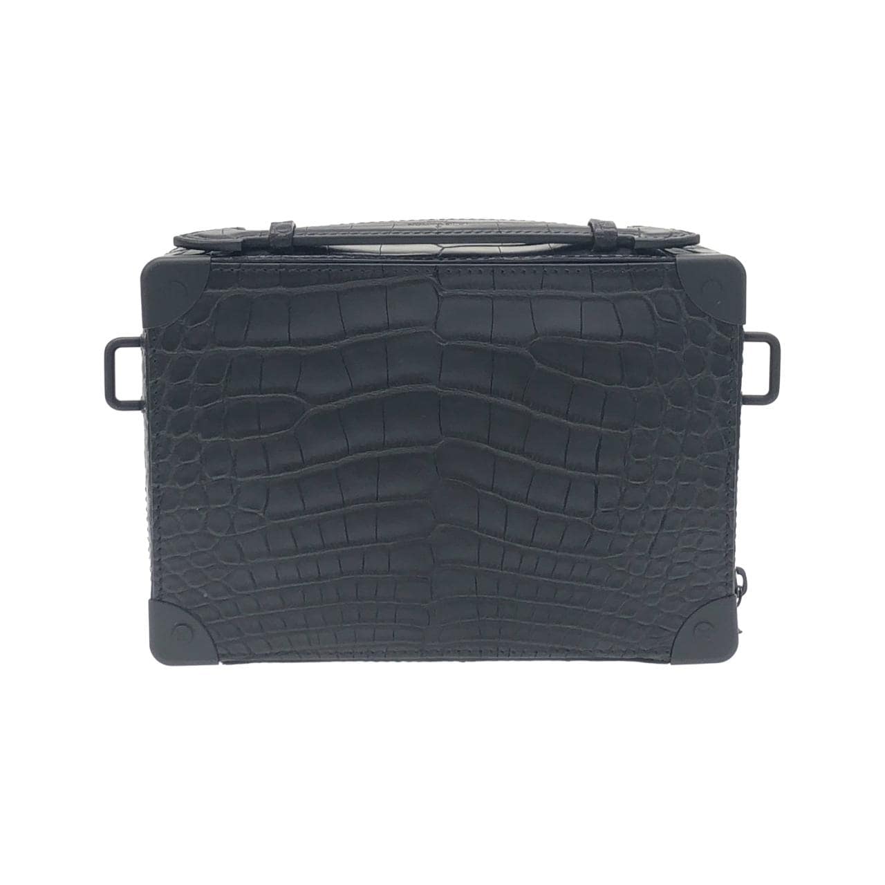 ルイヴィトン エキゾチック レザー ハンドル ソフトトランク N80242 ショルダーバッグ