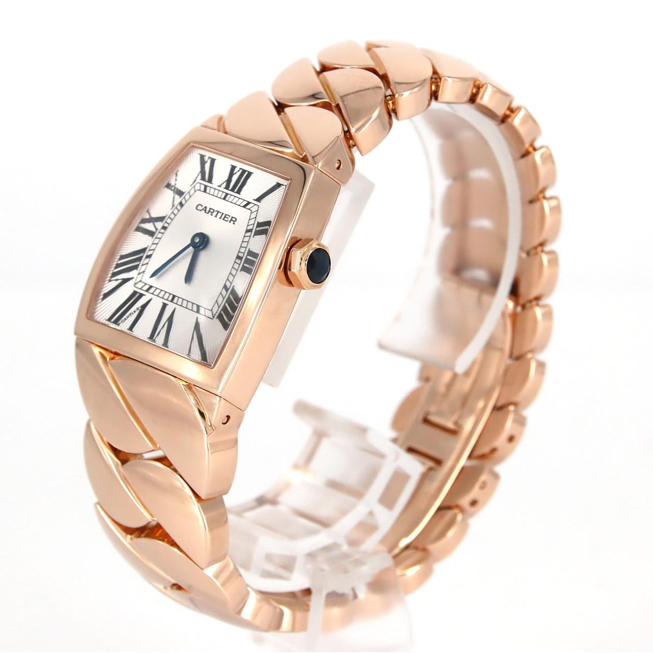 Cartier La Dona LM PG W640040I PG/RG Quartz