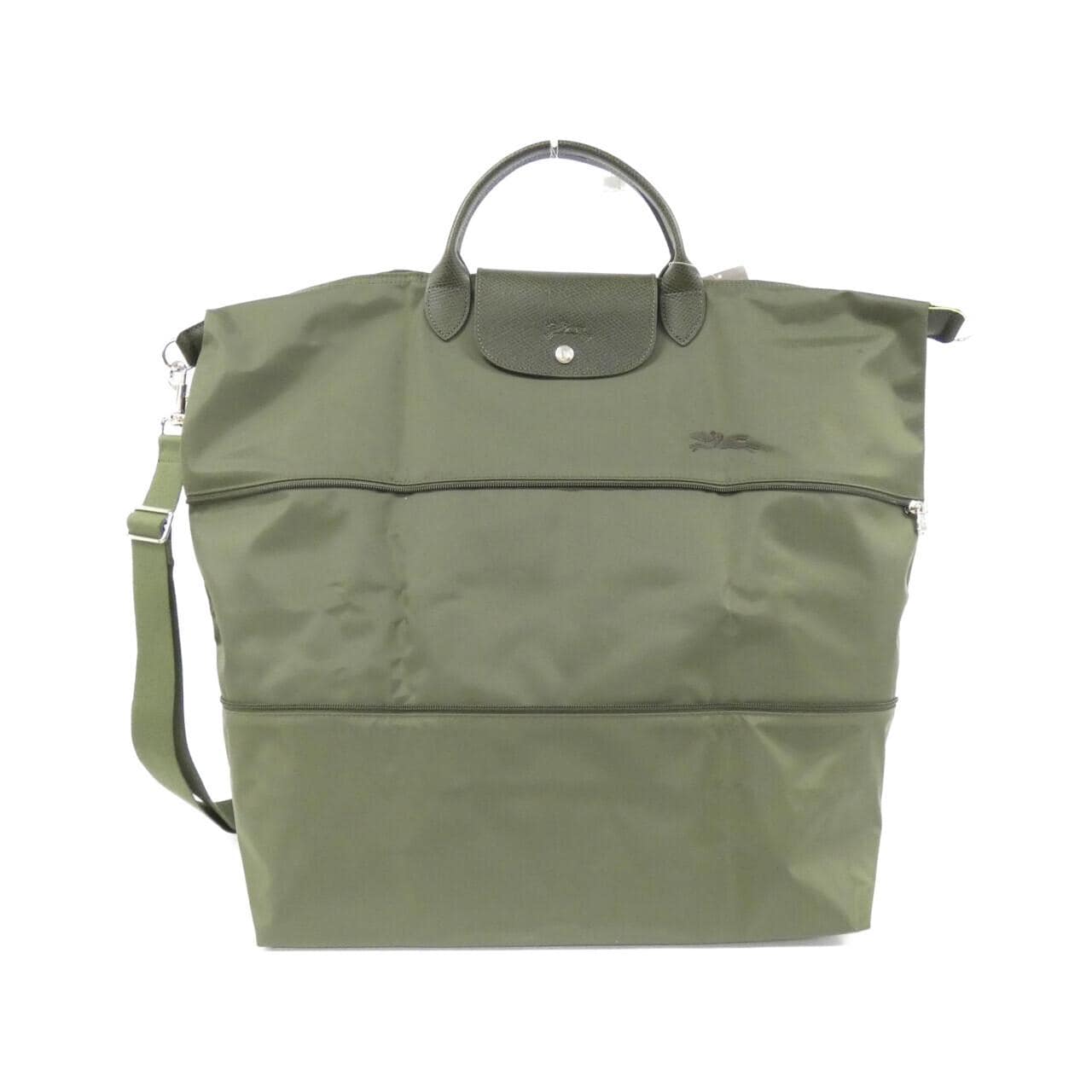 [BRAND NEW] Longchamp Le Pliage Green 1911 919 Boston Bag