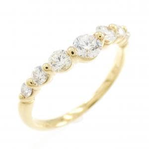 K18YG ダイヤモンド リング 0.55CT