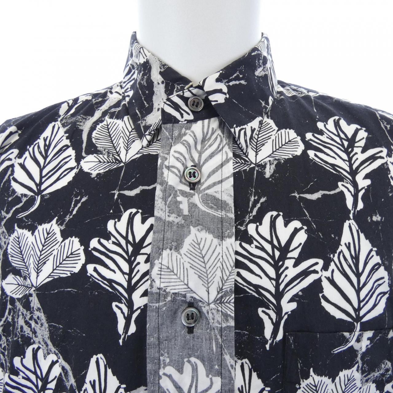 ブラックコムデギャルソン BLACK COMME des GARCONS 1I-B023 S／Sシャツ