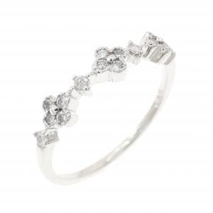 K10WG ダイヤモンド リング 0.30CT