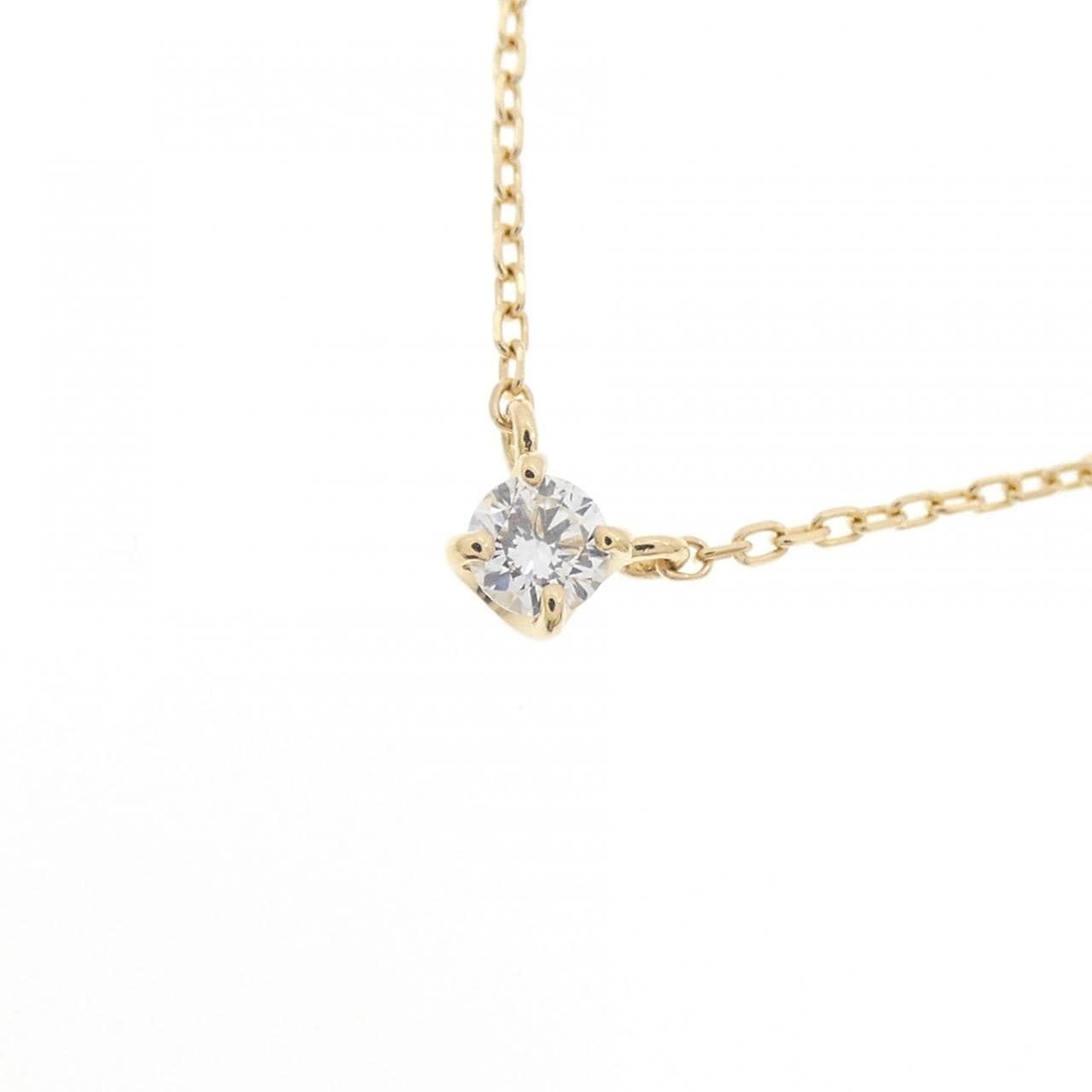 ヴァンドーム ダイヤモンド ネックレス 0.06CT