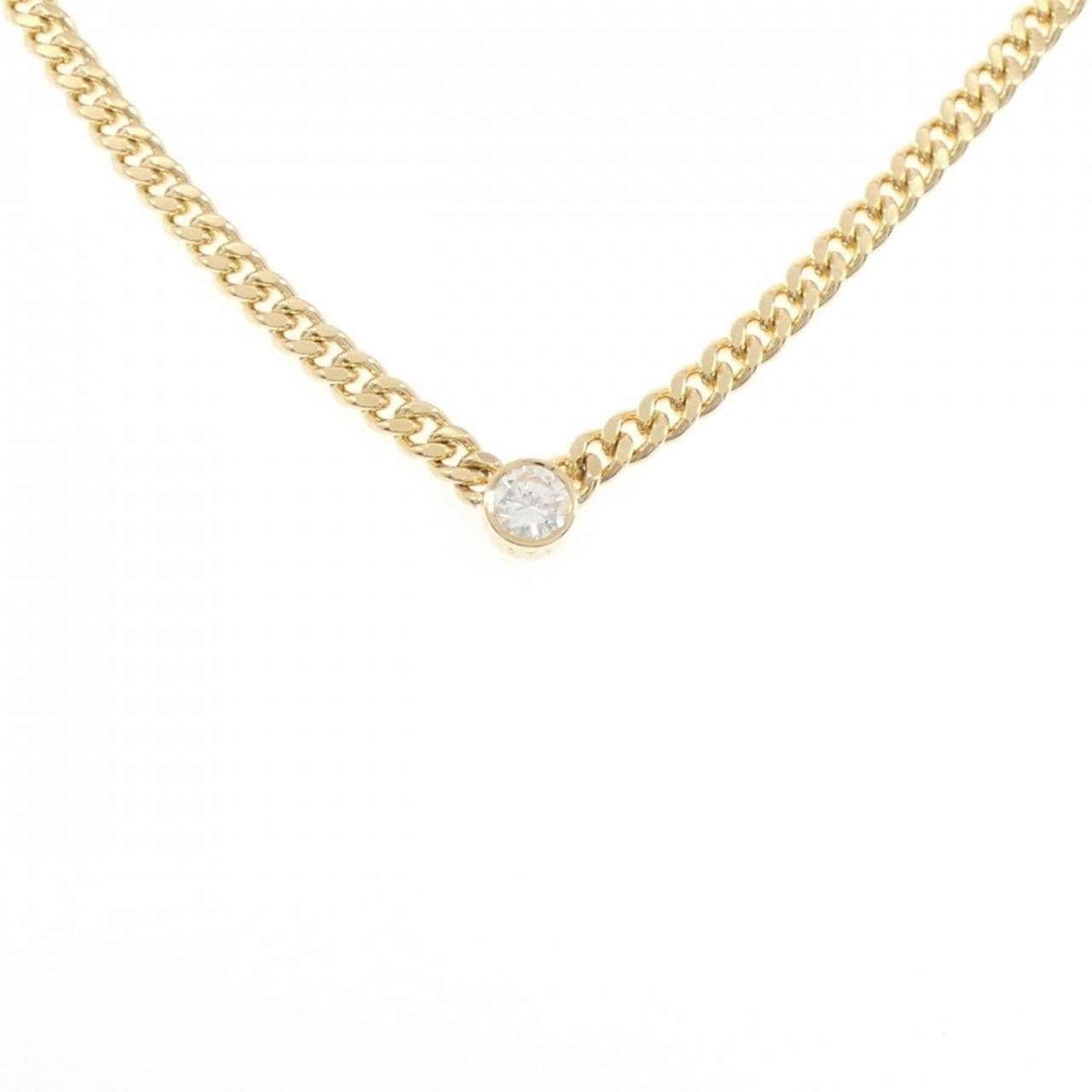 K18YG ダイヤモンド ネックレス 0.71CT