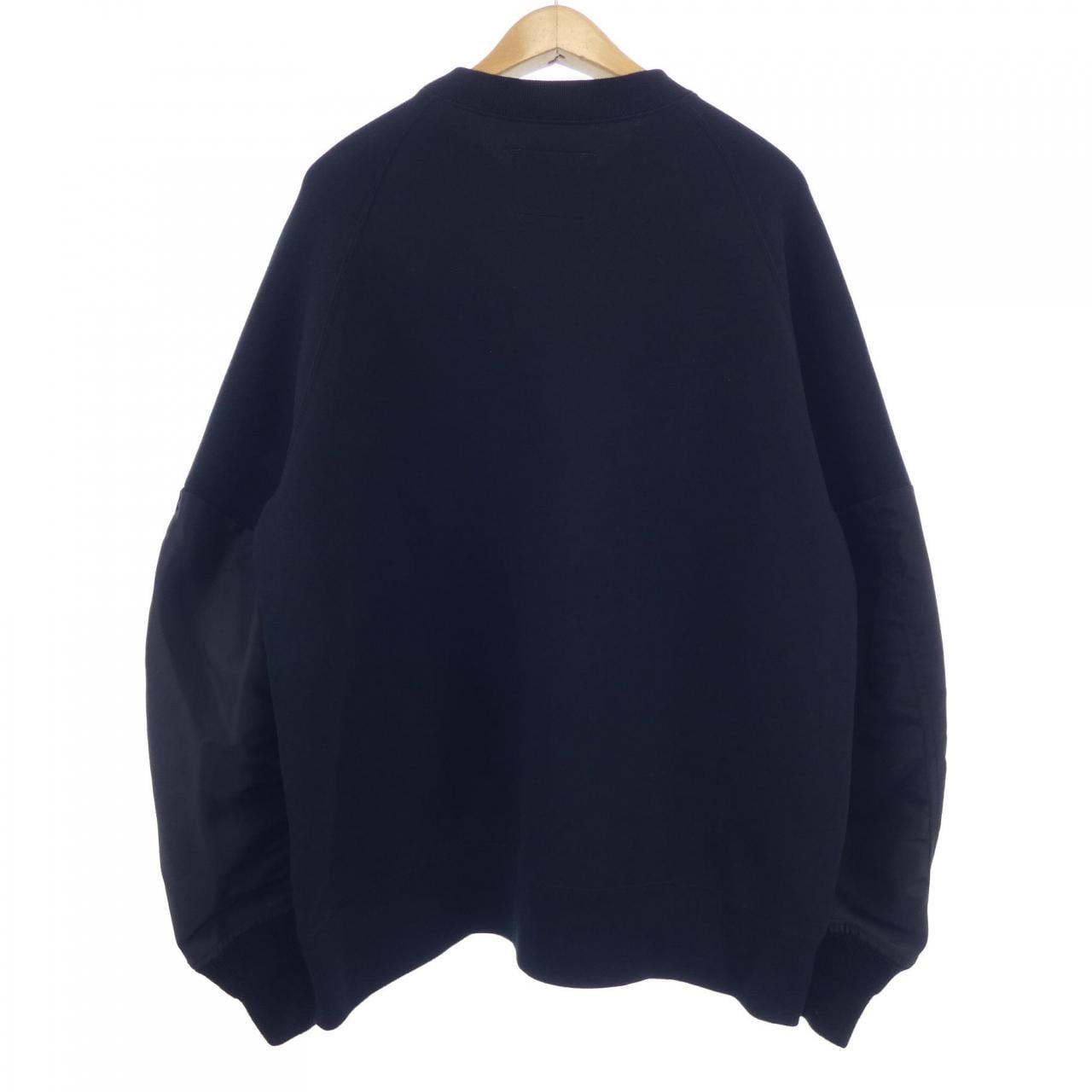 sacai ブラック スウェット 24-03456M サカイ sacai ブラック スウェット 24-03456M サカイ