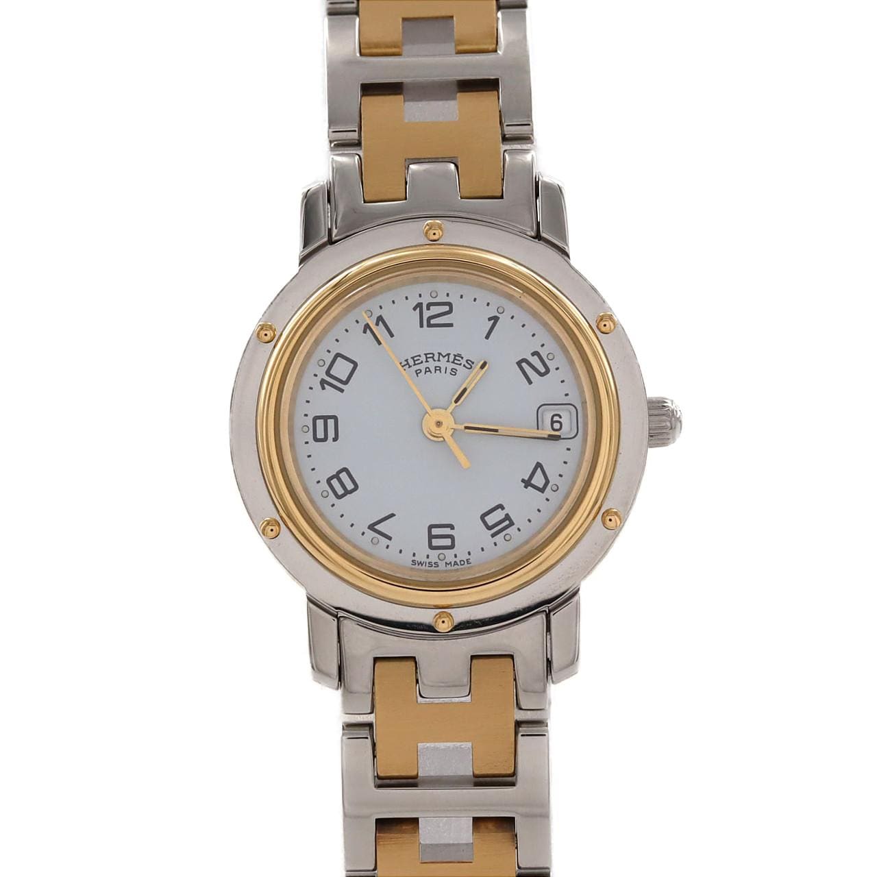 エルメス クリッパー コンビ CL4.220 SSxGP クォーツ