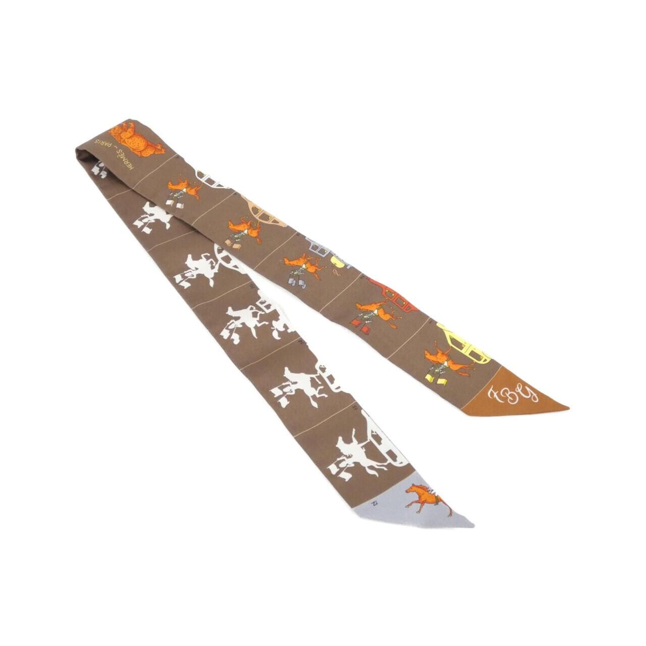 エルメス HERMES PARADE ツイリー 064150S スカーフ