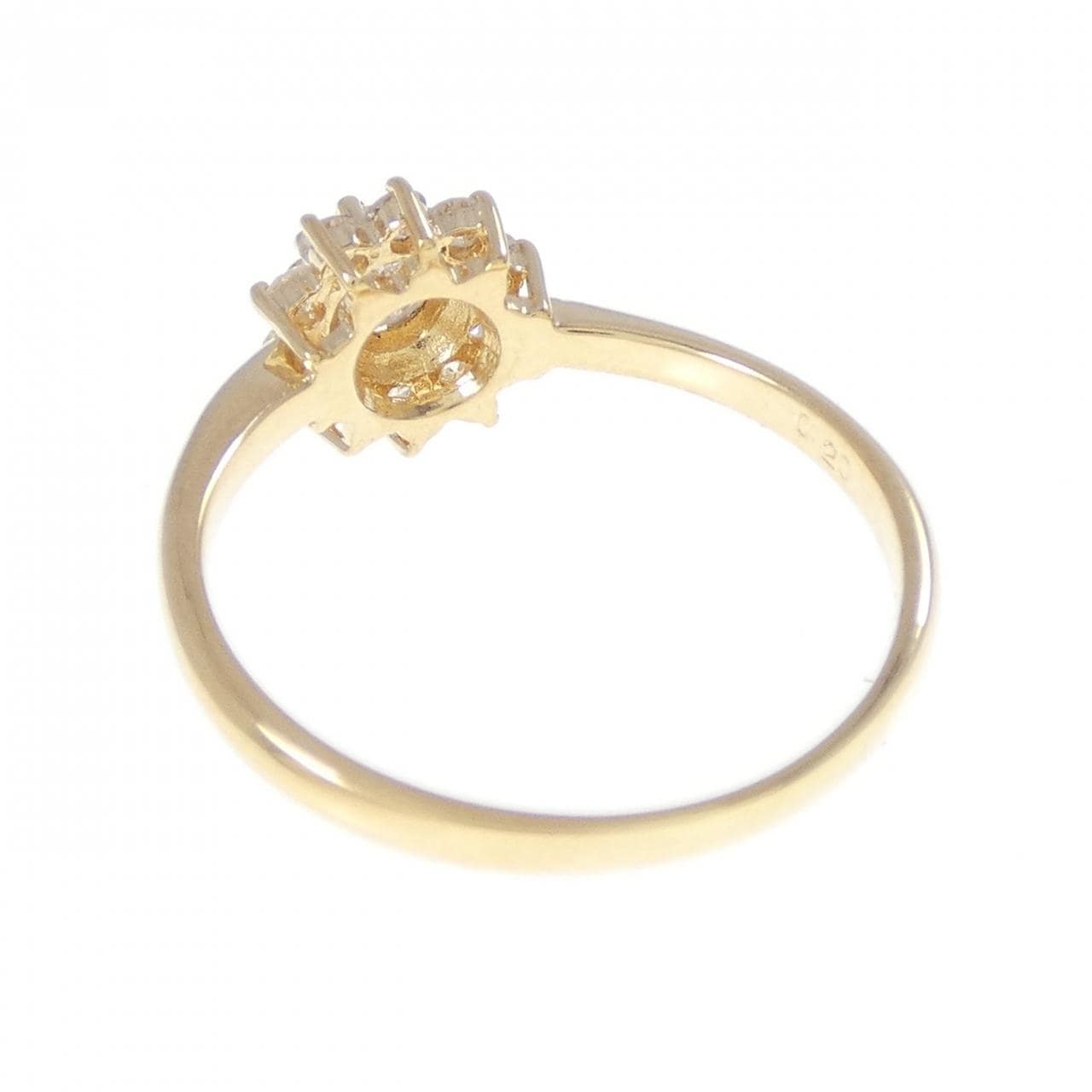 K18YG ダイヤモンド リング 0.25CT