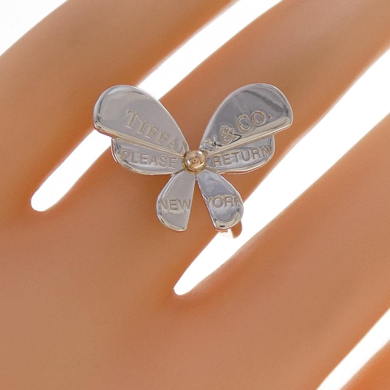 ティファニー バタフライ リング