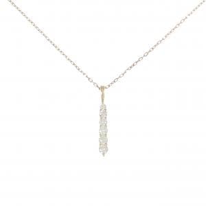 K18YG ダイヤモンド ネックレス 0.32CT
