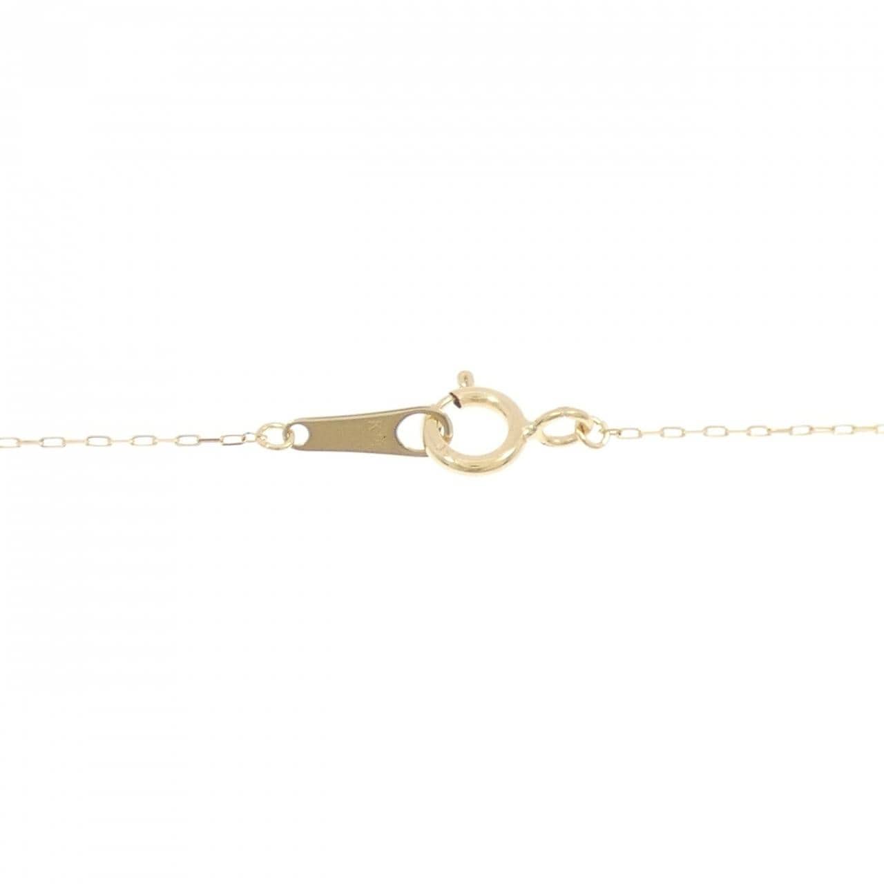 【新品】K18YG イニシャルF ネックレス