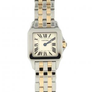 カルティエ サントスドゥモワゼルSM コンビ W25066Z6 SSxYG クォーツ