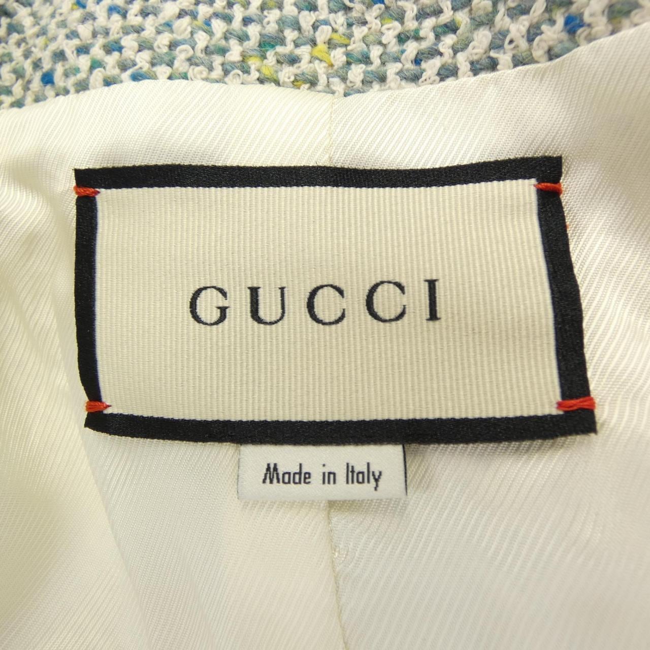 グッチ GUCCI 631414 ZAD9D ノーカラージャケット