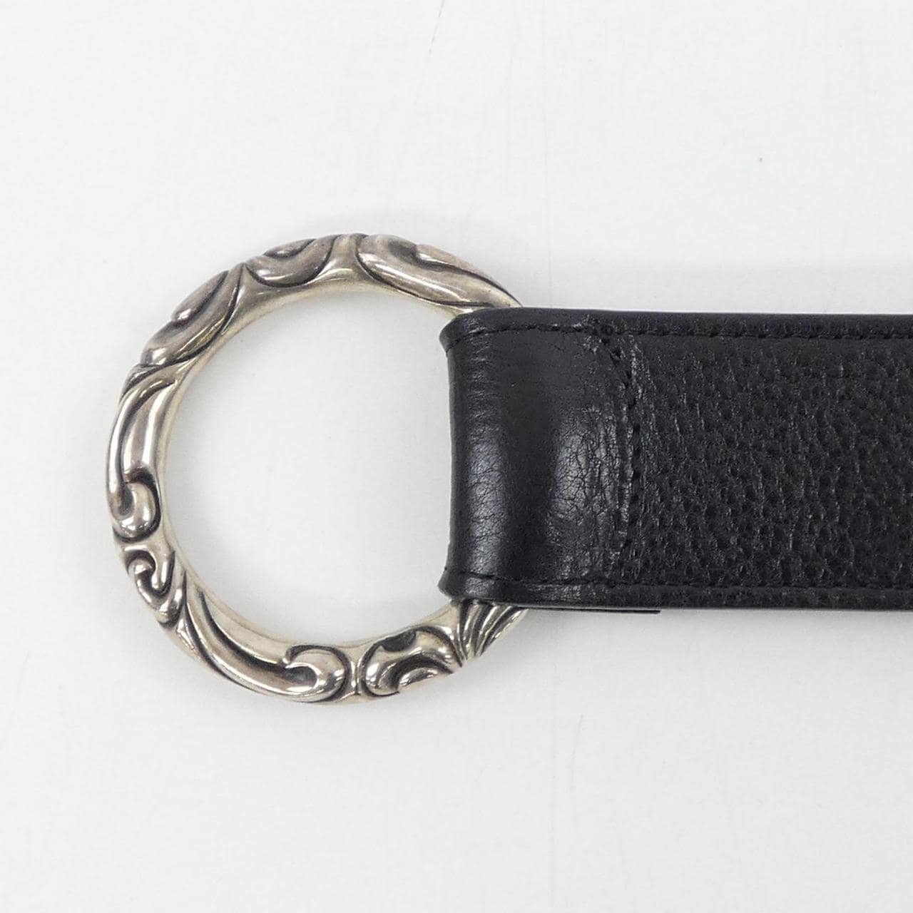 クロムハーツ CHROME HEARTS SCHROLE SINGLE　シングルスクロールリングベルト BELT