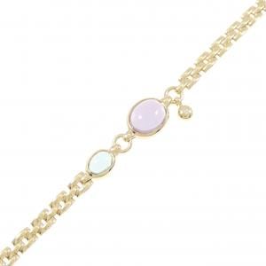 18KYG カラーストーン ブレスレット