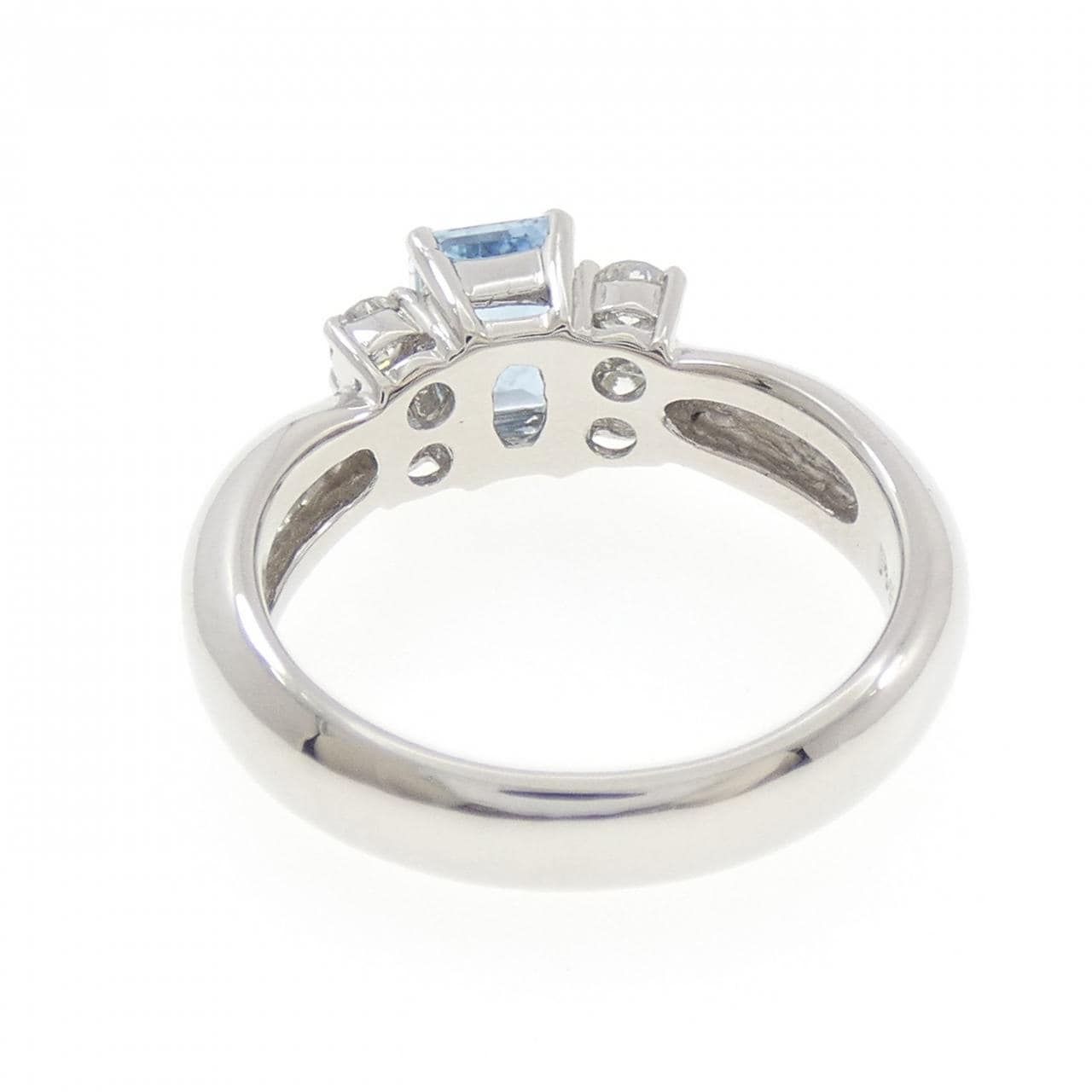 PT900 アクアマリン リング 0.75CT