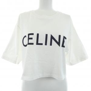 セリーヌ CELINE CELINEプリント クロップドTシャツ 2X761671Q Tシャツ