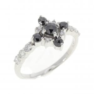 K18WG ダイヤモンド リング 0.47CT