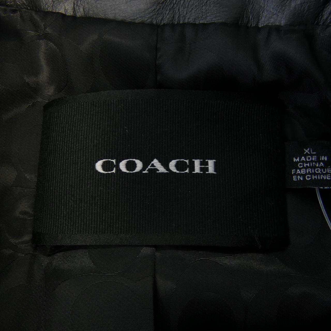 Coach COACH皮夾克