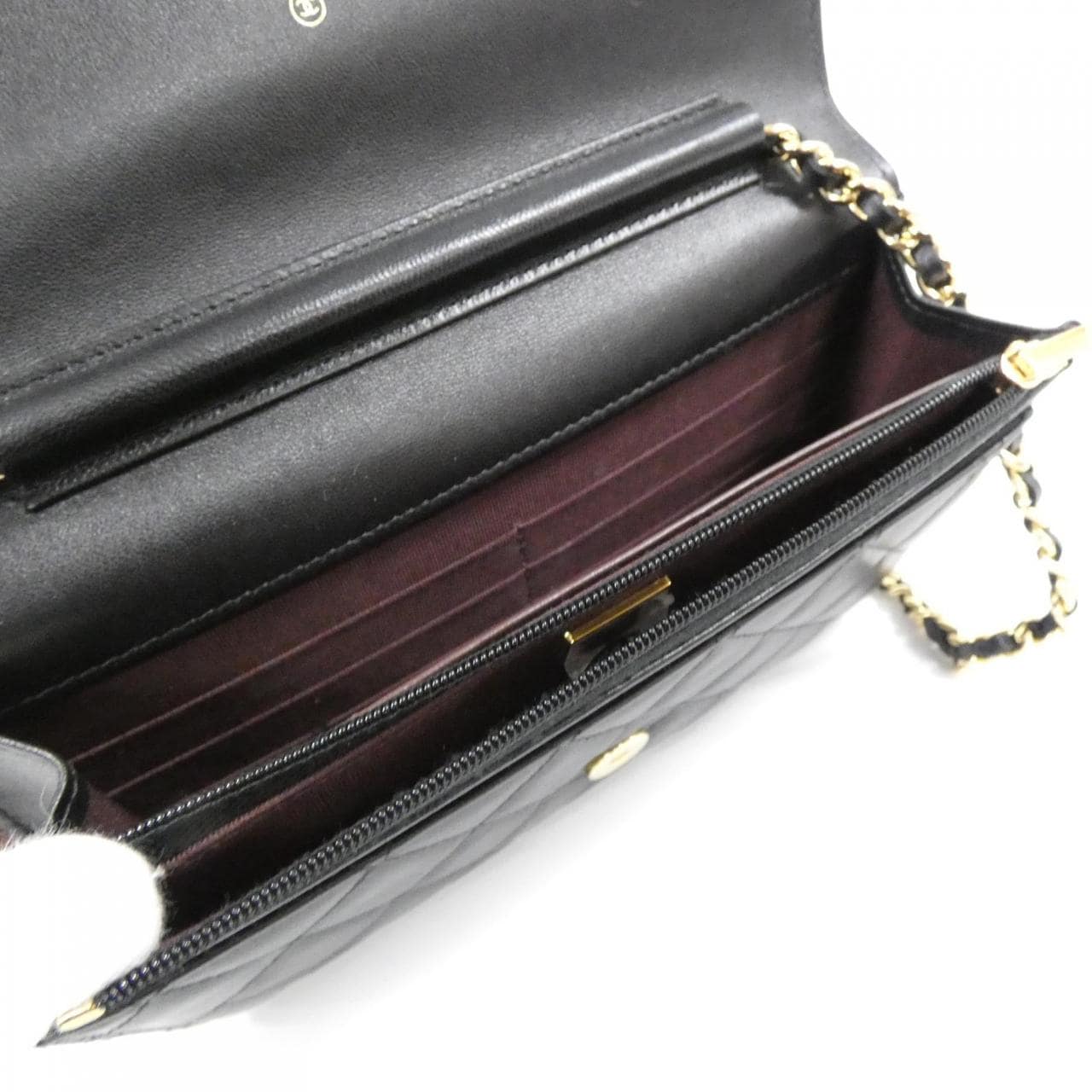 シャネル タイムレスクラシック ライン AP0250 チェーンウォレット