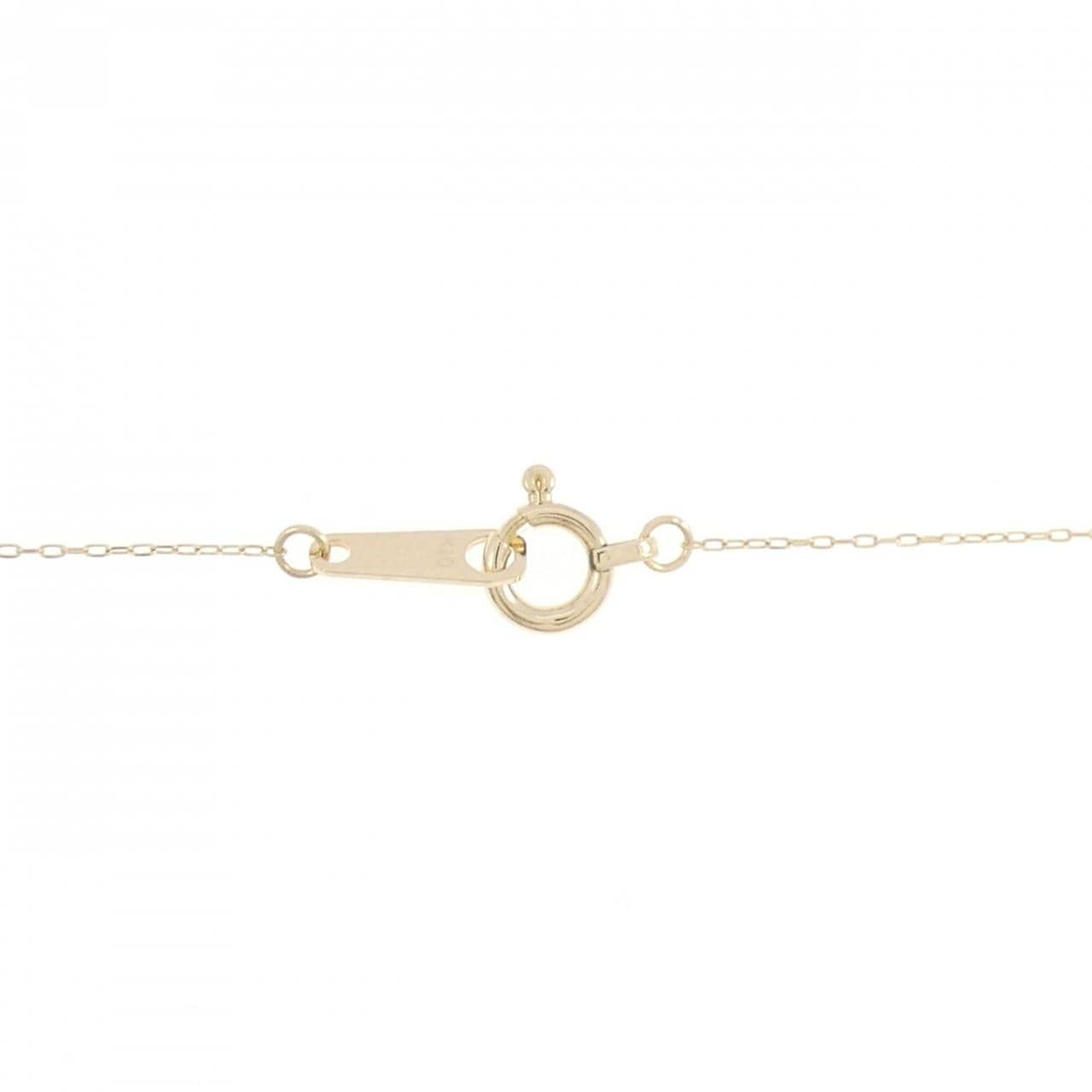 K10YG ダイヤモンド ネックレス 0.04CT